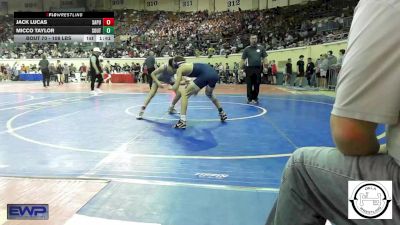 108 lbs Round Of 64 - Jack Lucas, Sapulpa Jr High vs Micco Taylor, Southmoore SaberCats Wrestling