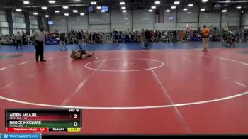 84 lbs Round 1 - Aiden Jalajel, Team USA vs Brock McClure, PA Yellow