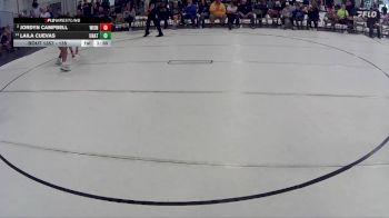 135 lbs 1st Place Match - Laila Cuevas, NATF vs Jordyn Campbell, Gretna Wrestling Club