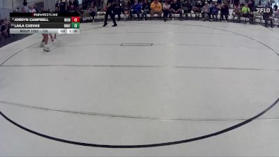 135 lbs 1st Place Match - Laila Cuevas, NATF vs Jordyn Campbell, Gretna Wrestling Club