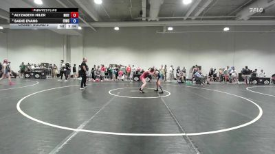 Champ. Round 2 - Alyzabeth Hiler, Minnesota Storm vs Sadie Evans, Ford Dynasty Wrestling Club