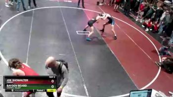 132 lbs Cons. Round 2 - Bayden Beard, Central Valley vs Joe Showalter, Cheney