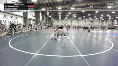 120 lbs Round Of 128 - Justin Gonzales, NC vs Zander Wilson, PA