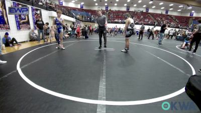 110 lbs Quarterfinal - Rambo Loya, Dumas Wrestling Club vs Kanyon Fryar, Choctaw Ironman Youth Wrestling