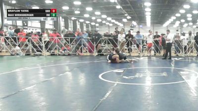 170 lbs Rr Rnd 1 - Braylon Yates, Carolina Mat Mavericks - HSB vs Max Wirnsberger, Freakztyle Supremacy - HSB