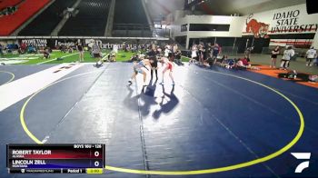 126 lbs Cons. Round 1 - Robert Taylor, Alaska vs Lincoln Zell, Montana