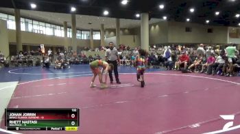 132 lbs Round 1 (6 Team) - Johan Jorrin, BHWC/ Florida Supreme vs Rhett Nastasi, Wolfpack