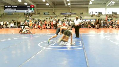 152 lbs Round Of 64 - Michael Ruane, TDWC Maniacs Blue - HSB vs James Rocco, Iron Faith Gold - HSB