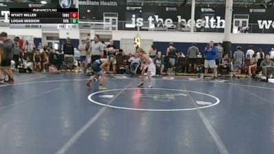 75 lbs Rr Rnd 4 - Wyatt Miller, TNWC - MS vs Logan Mission, Revival American Pride - MS