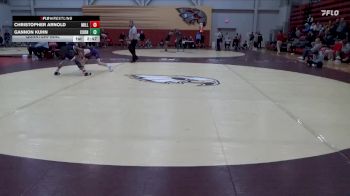 125 lbs Quarterfinal - Christopher Arnold, Millikin vs Gannon Kuhn, Cornell College