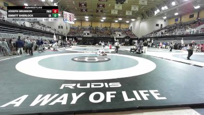 190 lbs Round Of 16 - Joseph Brunson, Fort Worth Country Day vs Emmitt Sherlock, Gilman