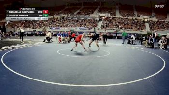 120-D1 Champ. Round 1 - Georgia Barron, Gila Ridge High School vs Annabelle Kaufmann, Mountain View (Mesa) High School