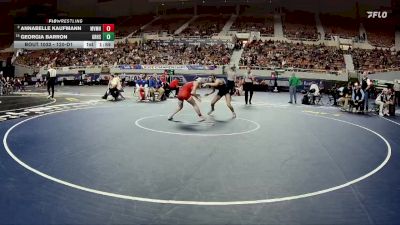 120-D1 Champ. Round 1 - Georgia Barron, Gila Ridge High School vs Annabelle Kaufmann, Mountain View (Mesa) High School