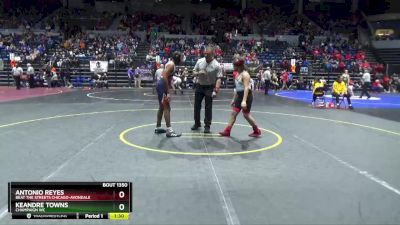 125 lbs Cons. Round 2 - Antonio Reyes, Beat The Streets Chicago-Avondale vs Keandre Towns, Champaign WC