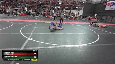 79 lbs Quarterfinal - Monti Fry, Glenwood City vs Logan Grant, LAW