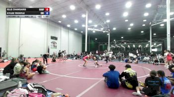 122 lbs Rr Rnd 9 - Elle Changaris, Scorpions - Girls vs Kylee Trostle, Kraken Blue - Girls