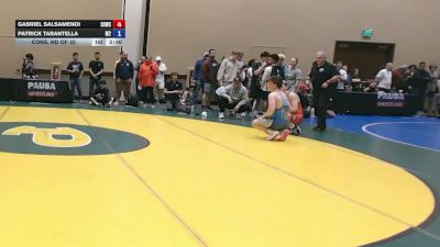 150 lbs Cons. Rd Of 32 - Gabriel Salsamendi, South Side Wrestling Club vs Patrick Tarantella, M2