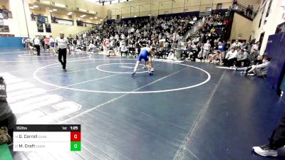 152 lbs Round Of 32 - Gavin Carroll, Quakertown vs Michael Craft, Camden Catholic