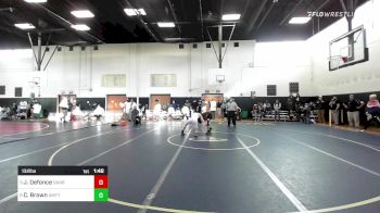 132 lbs Round Of 16 - Jesse Defonce, Danbury vs Camryn Brown, Amity