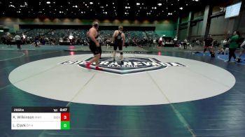 285 lbs Round Of 16 - Kort Wilkinson, Western Wyoming vs Liam Clark, Cal Poly Humbolt