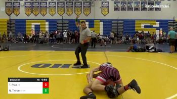 145 lbs Consi Of 8 #1 - Tehran Piza, JB vs Nathanial Taylor, Storm