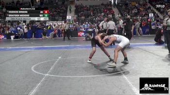 110 lbs 3rd Place Match - Brayden Niedens, Wichita Blue Knights vs Hudson Breese, Jaguar