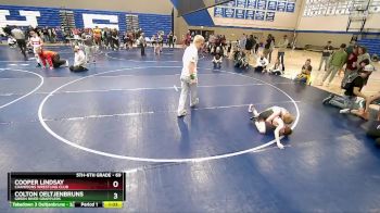 69 lbs Semifinal - Cooper Lindsay, Champions Wrestling Club vs Colton Oeltjenbruns, Green River Grapplers