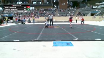 100 lbs Cons. Round 1 - Riley Galusha, Scott County vs Zariah Hampton, Male