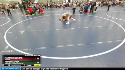 138 lbs Champ. Round 2 - Romeo Garcia, Garden City Wrestling Club vs Marcus Killgore, Arizona