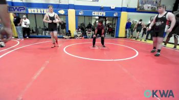 195-285 lbs Rr Rnd 3 - Kaleb Smith, Tulsa Blue T Panthers vs KEVIN LINVILLE Jr, Skiatook Youth Wrestling