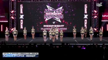 Platinum Athletics - Midnight [2026 L4 Senior - Small - B DAY 2] 2026 JAMfest Cheer Super Nationals