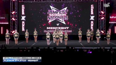 Platinum Athletics - Midnight [2026 L4 Senior - Small - B DAY 2] 2026 JAMfest Cheer Super Nationals