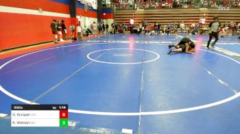 195 lbs Rr Rnd 3 - Darrian Scraper, Stilwell Public Schools vs Kobe Watson, Sapulpa