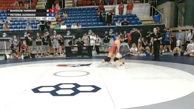 145 lbs Champ. Rd Of 32 - Makenzie Harbour, New York vs Victoria Alvarado, New York