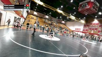129-141 lbs 3rd Place Match - Maeve Morris, Dean Morgan vs Stevie French, Cody Middle School