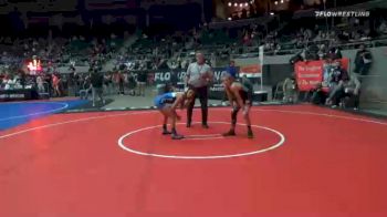 90 lbs Prelims - Mackinzie Gipson-mcdonald, New Mexico Wolfpack vs Erica Pastoriza, Arizona Girls Wrestling