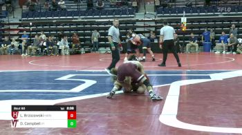 125 lbs Quarterfinal - Logan Brzozowski, Harvard vs Dillon Campbell, Virginia Tech