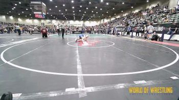 100 lbs Semifinal - Dhalia Esqueda, OCRTC vs Stella Conley, Salem Elite Mat Club