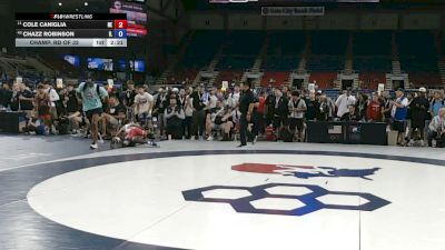 126 lbs Champ. Rd Of 32 - Cole Caniglia, Nebraska vs Chazz Robinson, Illinois