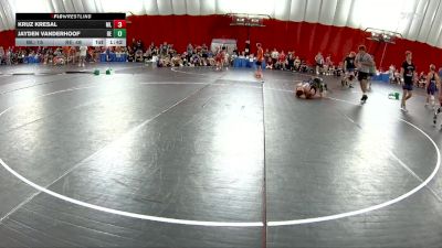 126 lbs Semis & Wb (16 Team) - Jayden Vanderhoof, Reedsburg vs Kruz Kresal, Mille Lacs