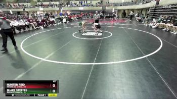 107 lbs Semis & 1st Wrestleback (8 Team) - Hunter Reid, Prairie Du Chien vs Blake Steffes, Rochester Mayo