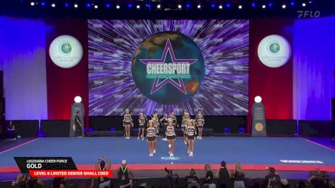 Louisiana Cheer Force - Gold [2025 L6 Limited Senior Small Coed Semis] 2025 The Cheerleading Worlds