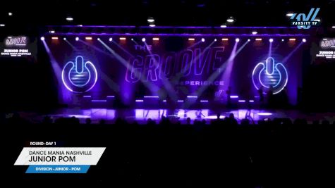 Dance Mania Nashville - Junior Pom [2024 Junior - Pom Day 1] 2024 WSF Grand Nationals