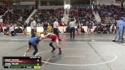 68 lbs Cons. Round 1 - Colby Yelton, SlyFox Wrestling Academy vs Angel Miller, Andover