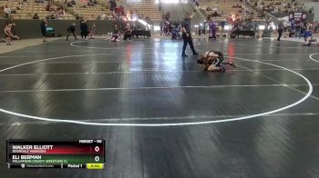 90 lbs Round 2 - Eli Berman, Williamson County Wrestling Cl vs Walker Elliott, Riverdale Warriors