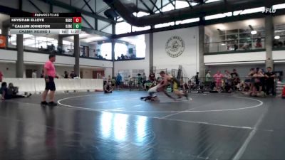 158-162 lbs Champ. Round 1 - Callum Johnston, Young Guns Wrestling Club vs Krystian Elloye, Dunlap