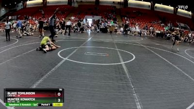 76 lbs Round 3 (8 Team) - Blake Tomlinson, Lake WC vs Hunter Kowatch, Silo WC