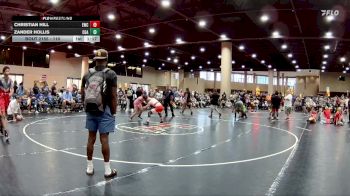 110 lbs Cons. Round 2 - Christian Hill, Elevate Wrestling Club vs Zander Hollis, Clementi`s Gladiators Academy