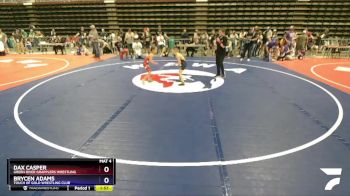 53 lbs Quarterfinal - Dax Casper, Green River Grapplers Wrestling vs Brycen Adams, Touch Of Gold Wrestling Club