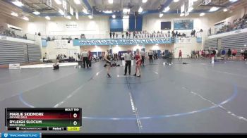 100G Champ. Round 2 - Ryleigh Slocum, Borah Girls vs Marlie Skidmore, Owyhee Girls